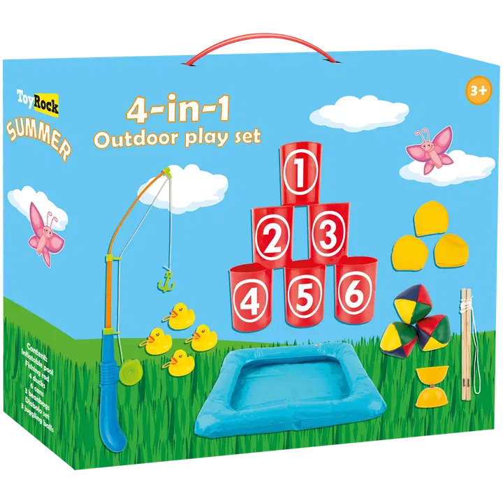 Toyrock Summer Kesäpelisetti 4-In-1