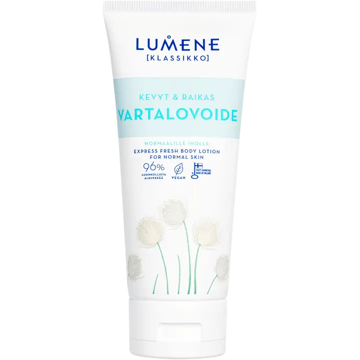 Lumene KLASSIKKO Kevyt & raikas vartalovoide 200ml
