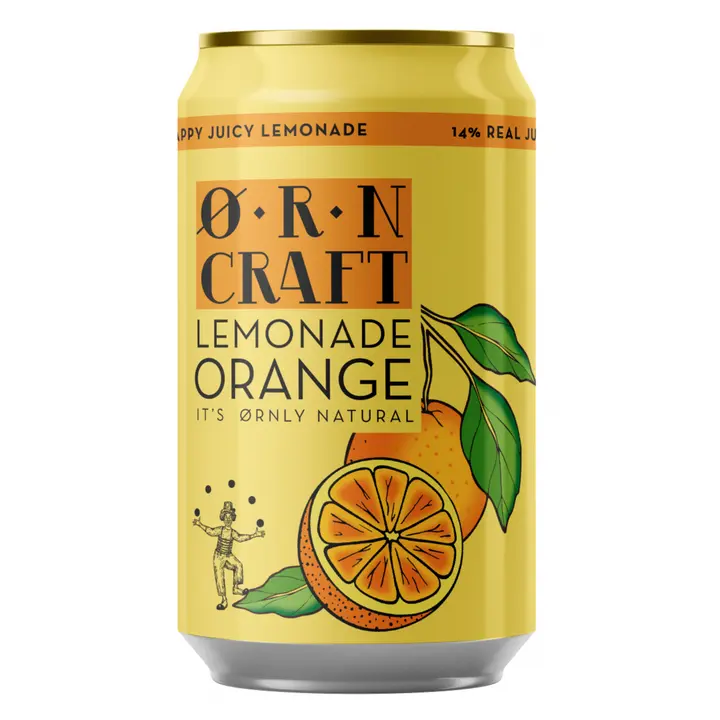 Orn Craft Lemonade Orange limonaad 330 ml