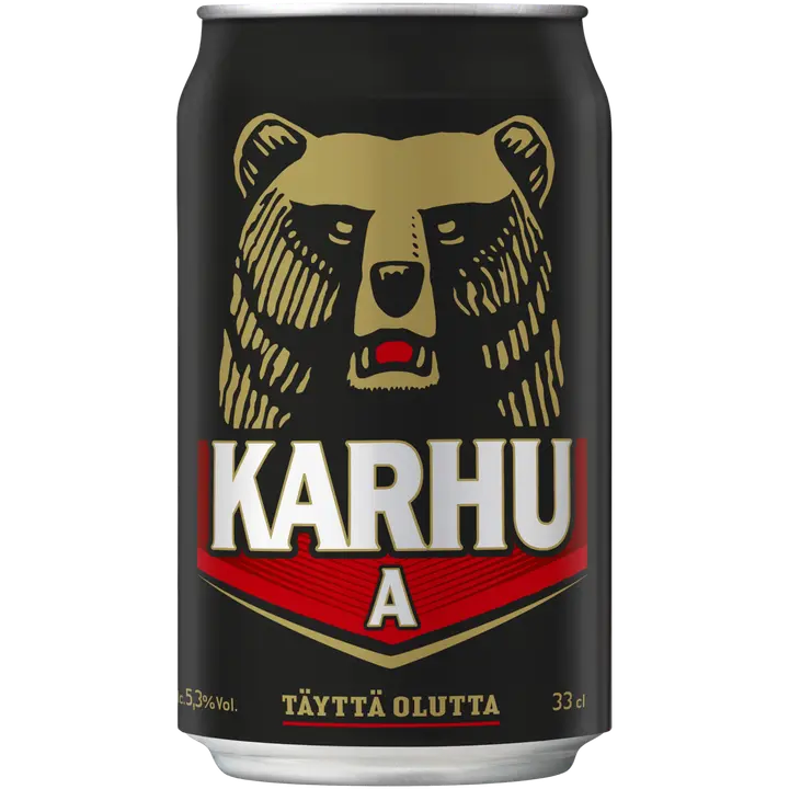 Karhu Lager õlu 5,3%vol 330ml