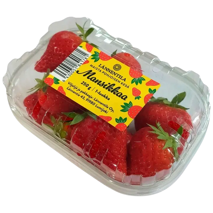 Lännentilan Mansikka 250g