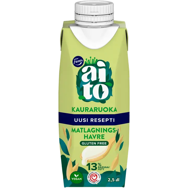 Fazer Aito Kauraruoka 2,5dl kauravalmiste ruoanlaittoon