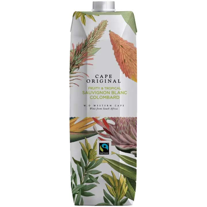 Cape Original White valkoviini 8 til-% 1l tetra x 12