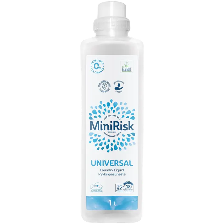 Mini Risk Universal Pyykinpesuneste 1,0L