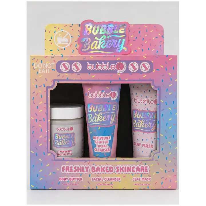 Bubble T Bubble Bakery Freshly Baked Skincare Set -lahjapakkaus