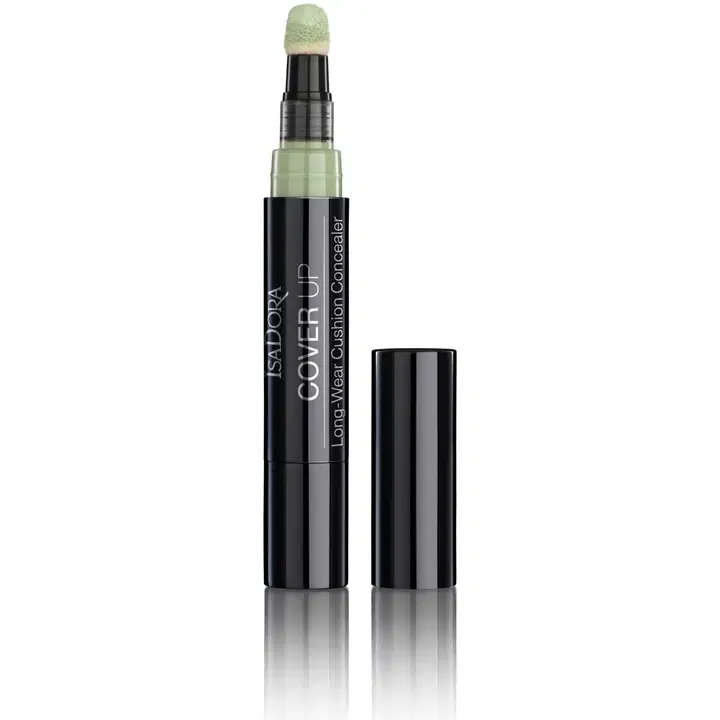 IsaDora Cover Up Long-Wear Cushion Concealer 4,2ml 60 Green Anti-Redness peitevoide