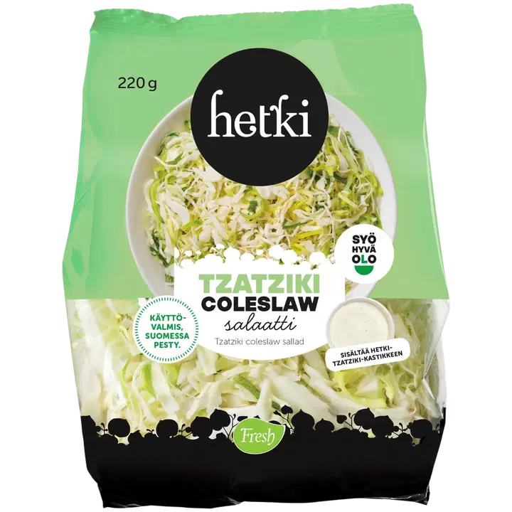 Fresh Hetki Tzatziki coleslaw salaatti 220 g