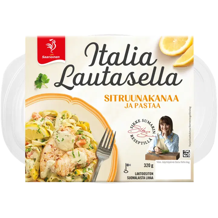 Saarioinen Sitruunakanaa ja pastaa 320g