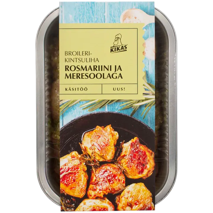 Kikas Broilerikintsuliha rosmariini, meresool 700g