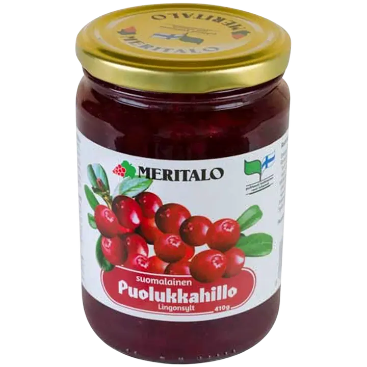 Meritalo Suomalainen Puolukkahillo 410g