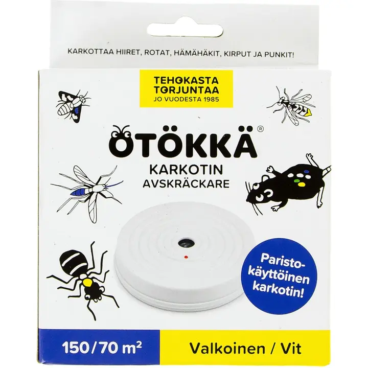 Ötökkä hiiri- ja rottakarkotin paristolla