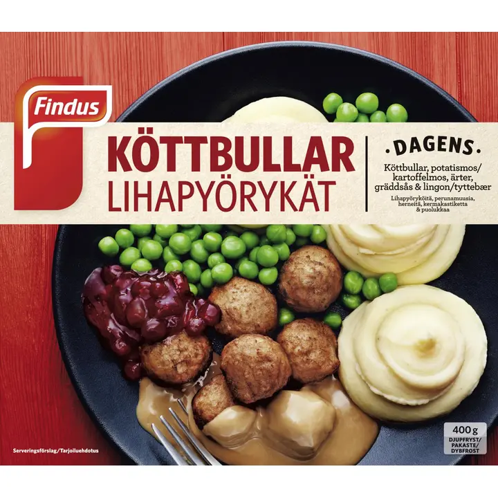Findus Dagens Lihapyörykät 400g, pakaste