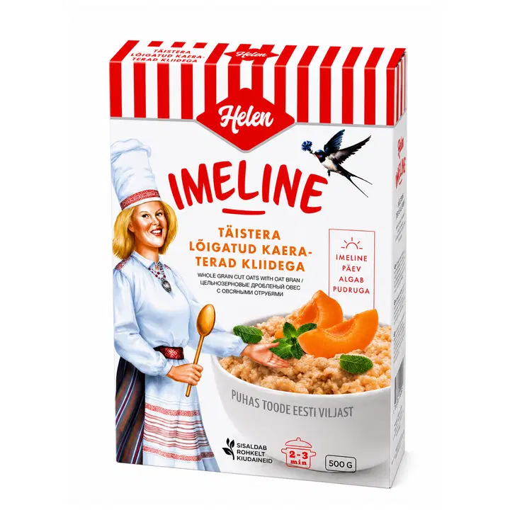Helen imeline lõigatud kaeraterad kliidega 500g