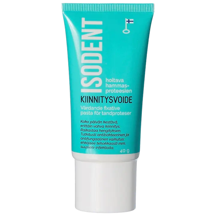 IsoDent hoitava hammasproteesien kiinnitysvoide 40 g