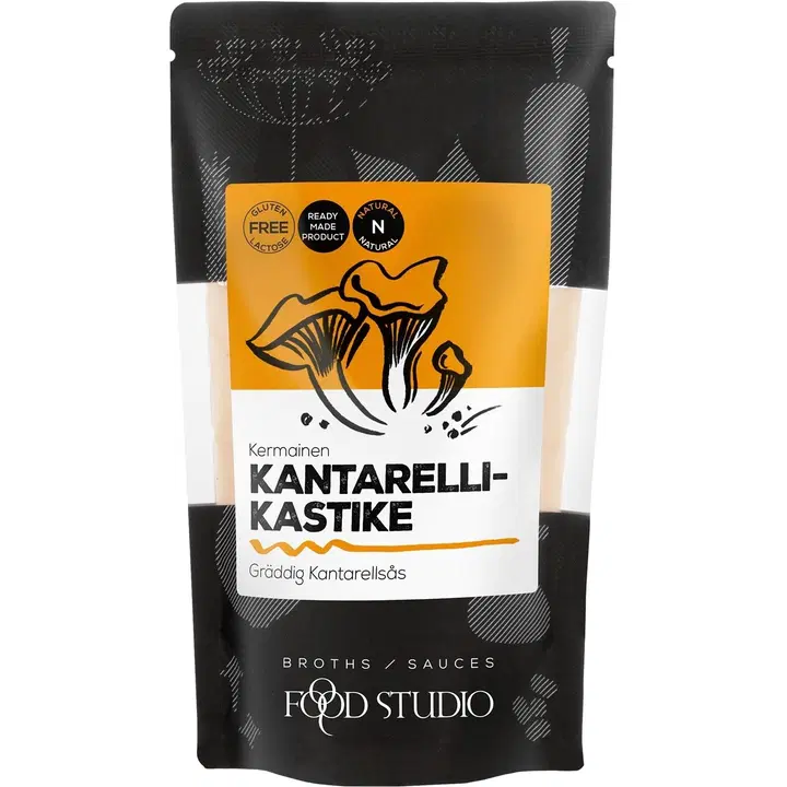 Kermainen kantarellikastike 230ml, Food Studio
