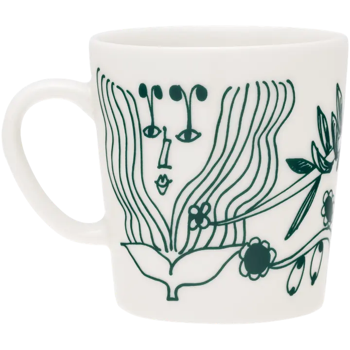 Arabia Puutarhurit muki 0,3 L vihreä