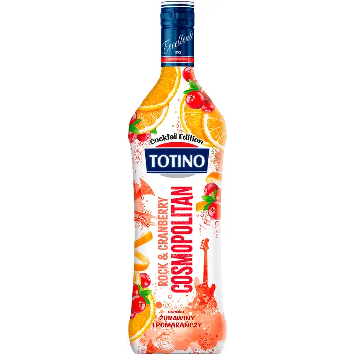 Totino Music Edition Rock&Cranberry Cosmopolitan aromatiseeritud puuviljavein 14%vol 1 l
