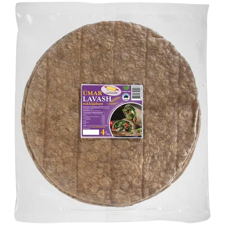 Ümar lavash rukkijahust 160 g