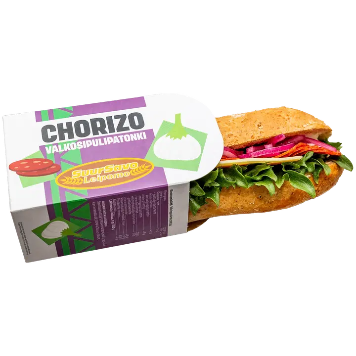 Chorizo-Valkosipulipatonki