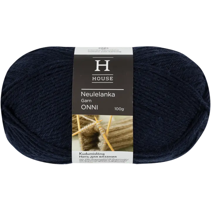 House neulelanka Onni 100 g Dark Blue 2988