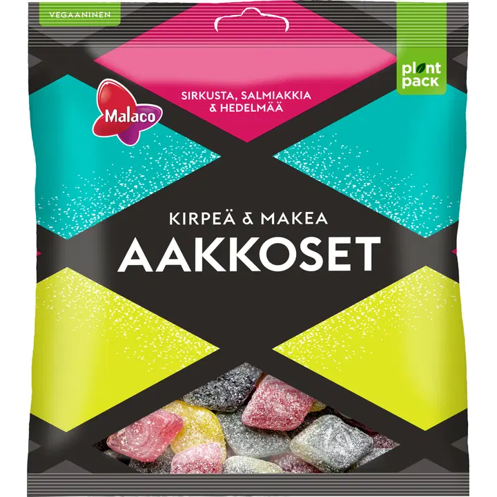Malaco Aakkoset Kirpeä & Makea makeissekoitus 280g