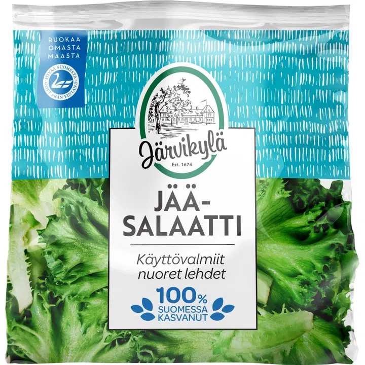 Järvikylä 75g Jääsalaatti, nuoret lehdet
