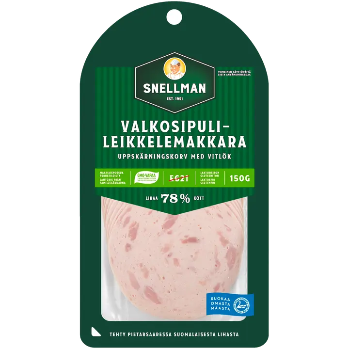 Snellman Valkosipulileikkelemakkara 150g