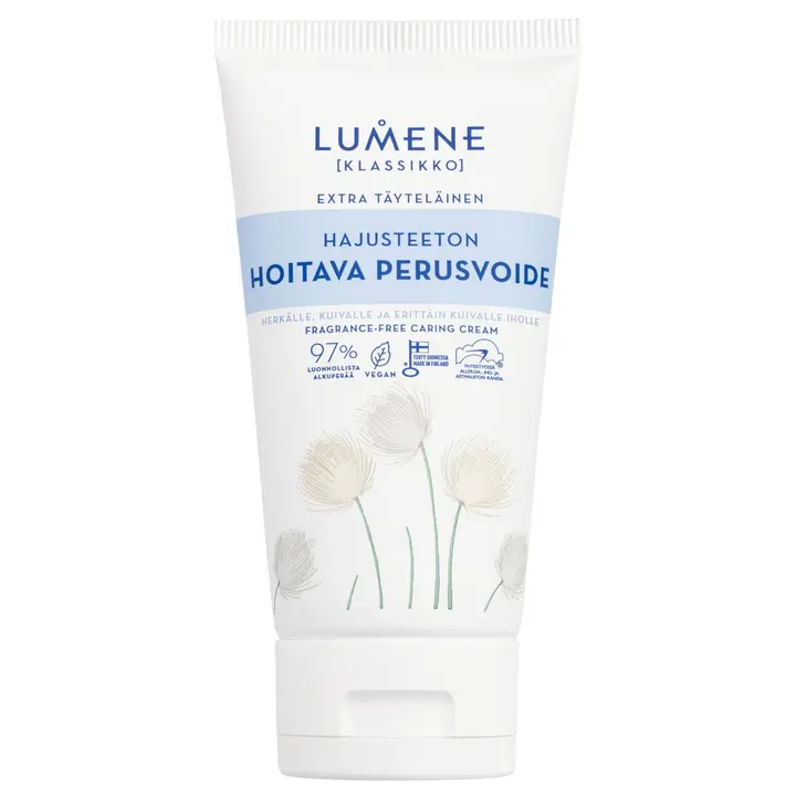 Lumene KLASSIKKO Hajusteeton hoitava perusvoide 150 ml