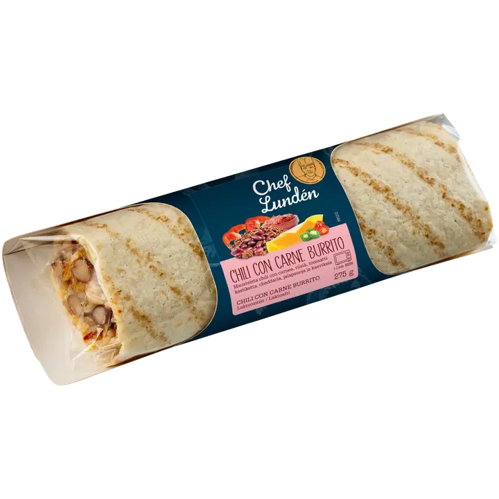 Chef Lunden Chili con carne burrito 275g