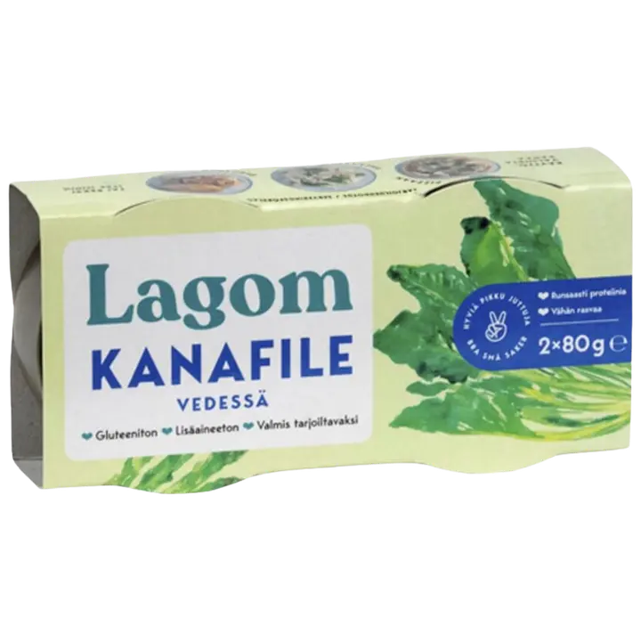 Lagom Kanafile vedessä 2x80g/2x52g