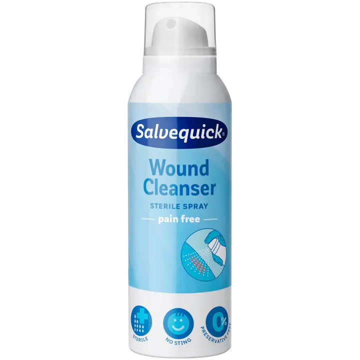 Salvequick MED Wound Cleanser Sterile Spray steriili suolaliuosspray 100ml