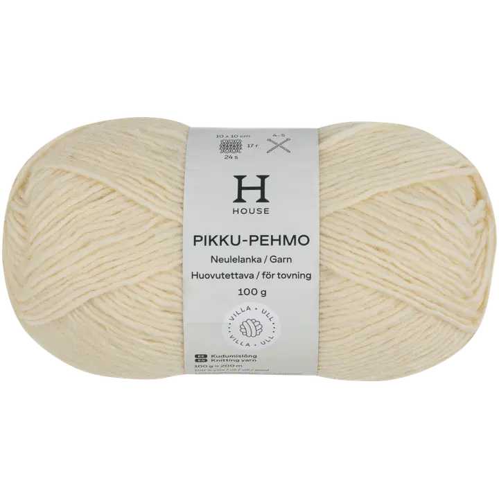 House villalanka Pikku pehmo 100 g Off white 110