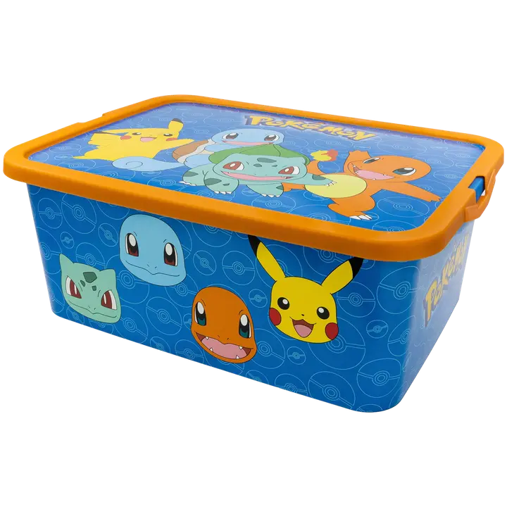 Pokemon Stor säilytyslaatikko 13 l Pokemon rock