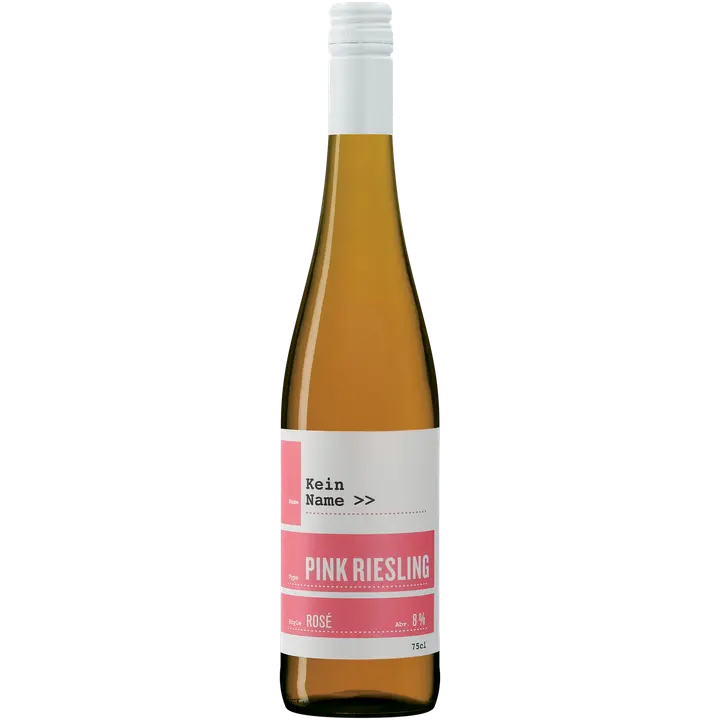 Kein Name Pink Riesling 8 til-% 75cl plo