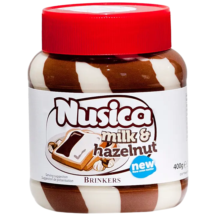 Nusica Duo piima-metspähklikreem 400 g