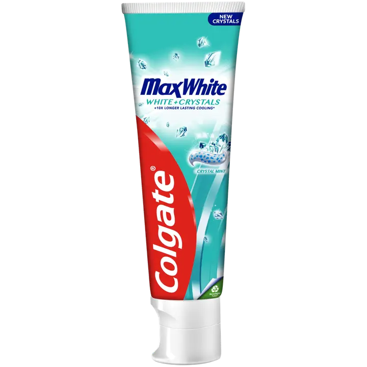 Colgate Max White White Crystals hammastahna 125 ml
