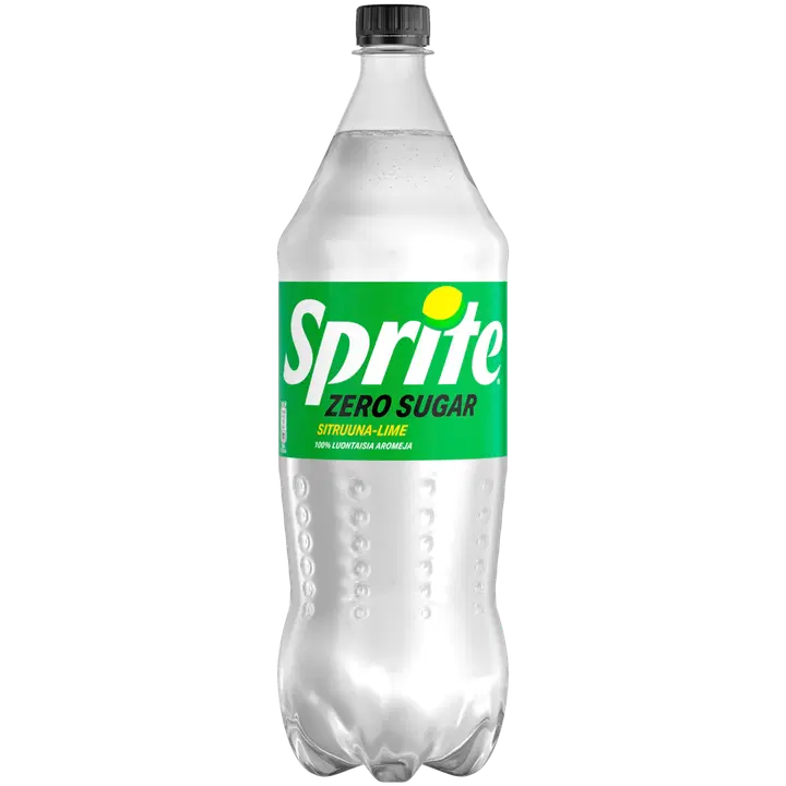 Sprite Sokeriton virvoitusjuoma muovipullo 1,5 L