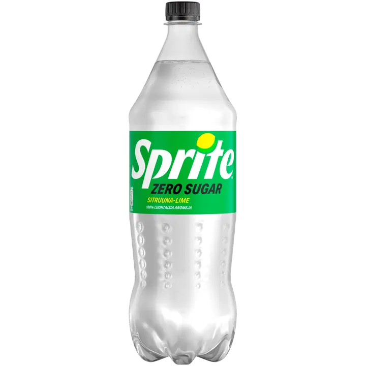 Sprite Sokeriton virvoitusjuoma muovipullo 1,5 L
