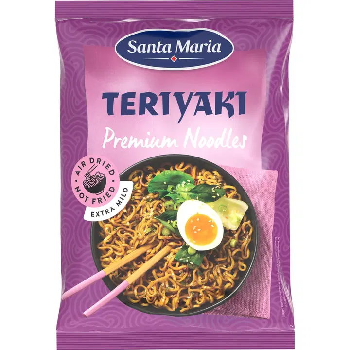 Santa Maria Premium Teriyaki nuudlid 85g