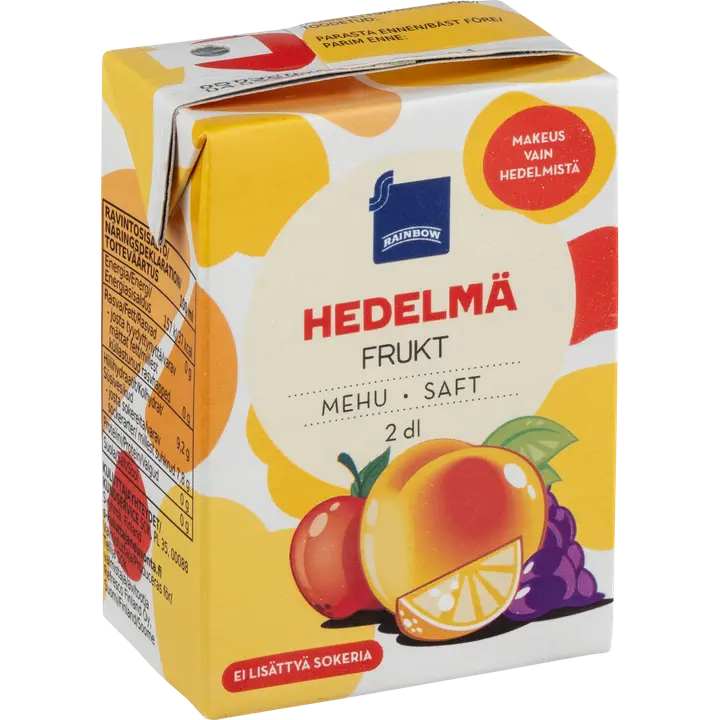 Rainbow hedelmämehu 2dl