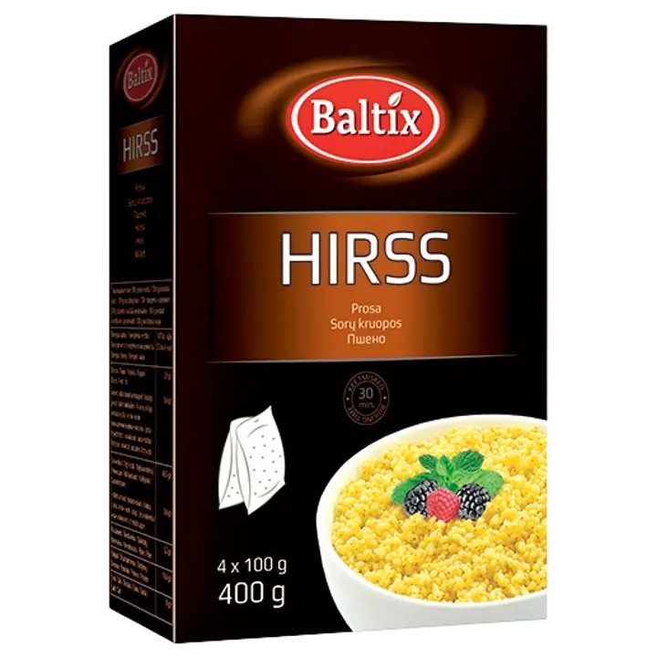Baltix hirss 4 x 100 g