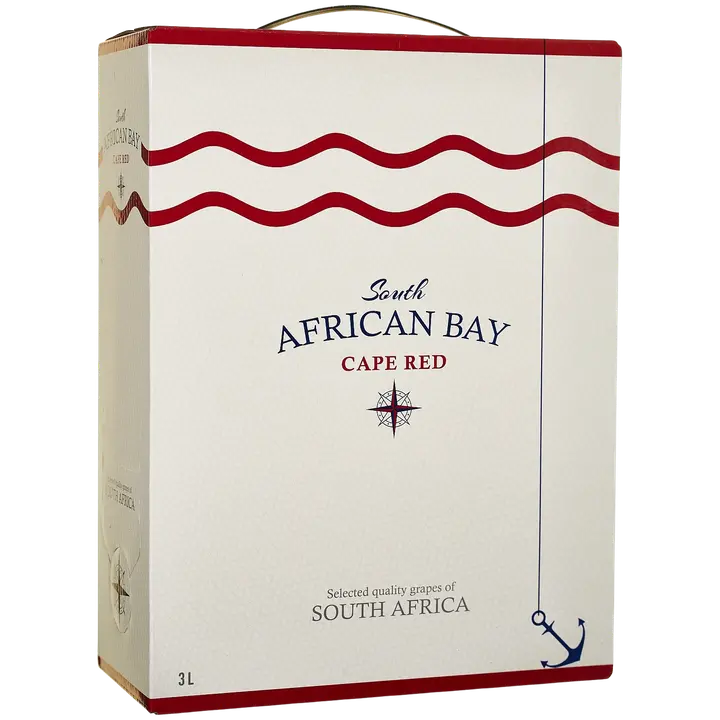 South African Bay Cape Red vein 12,5%vol 3L