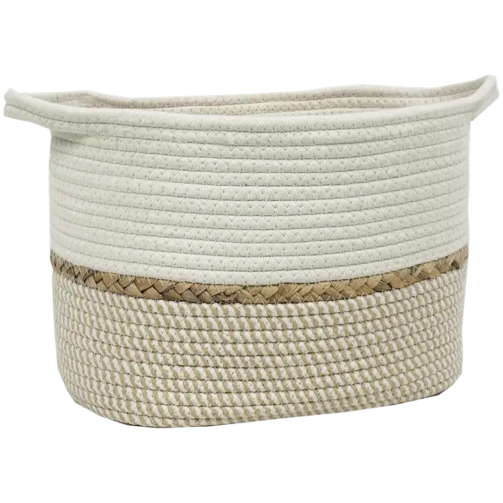 Sisustuskorv puuvillanöörist