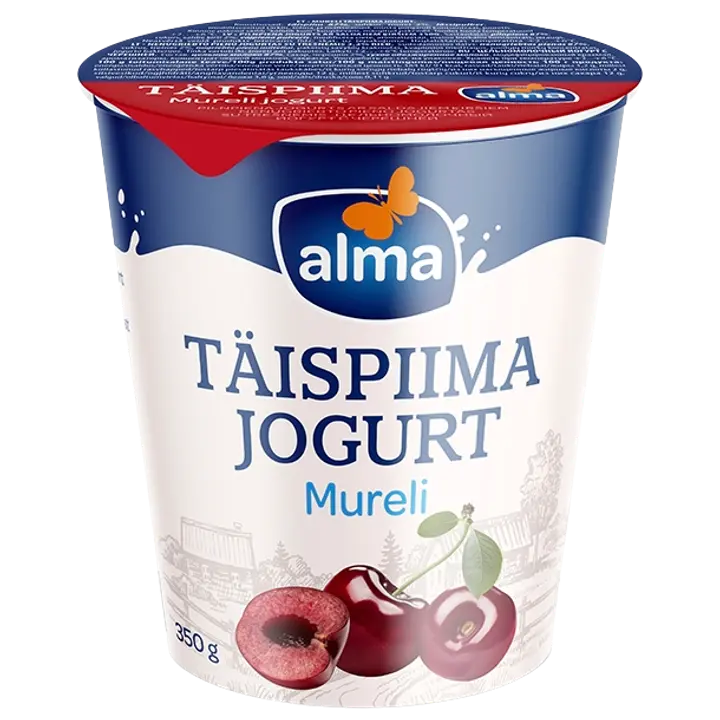 Täispiimajogurt murel, 350 g