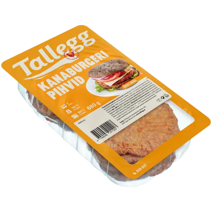 Tallegg Kanaburgeri Pihv 660G