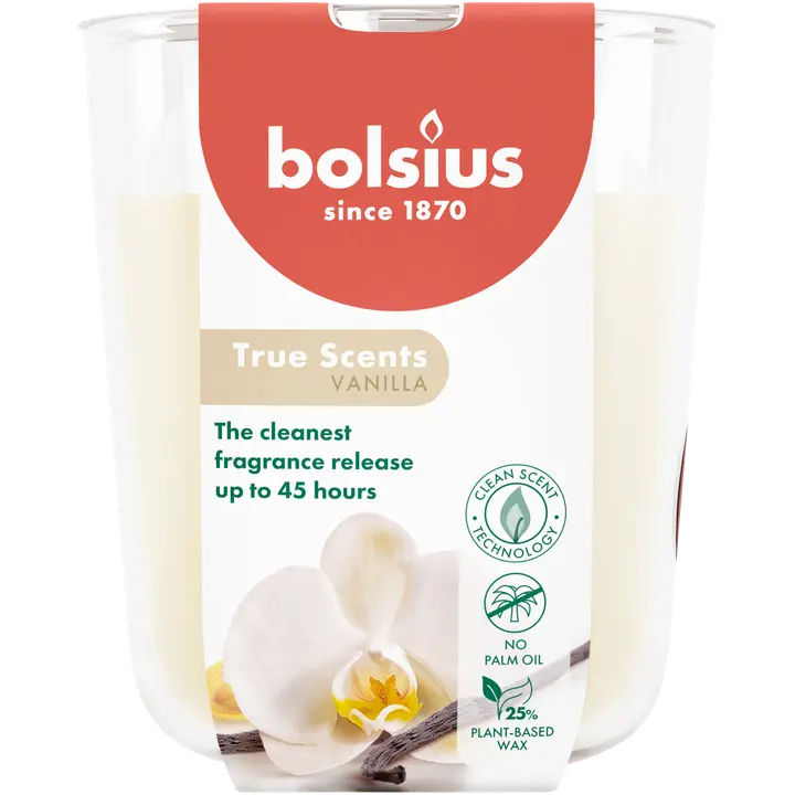 Bolsius lõhnaküünal vanilje 97/85