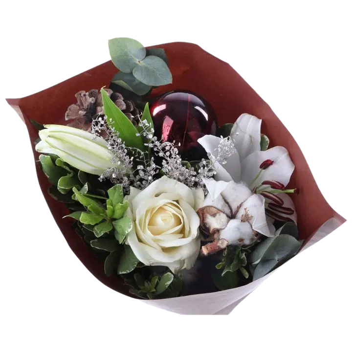 Kimppu Aada, vaalea sekakimppu, 11 oksaa, 50cm