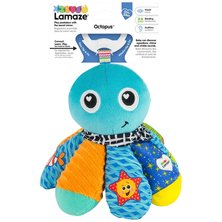 Lamaze Klipsu Suolainen Sam Mustekala