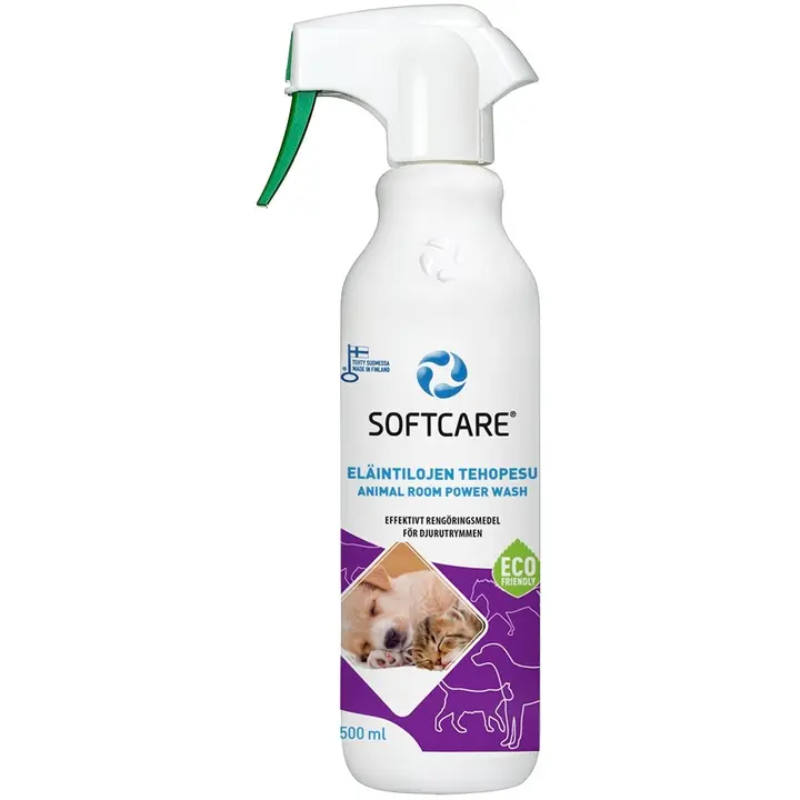 Softcare 500ml Eläintilojen tehopesu