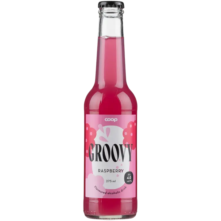 Coop Groovy RTD Raspberry muu alkohoolne jook 4%vol 275ml